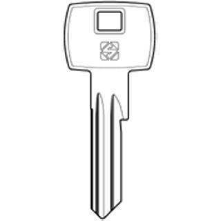 CHIAVE  PROFILO CB86 IN OTTONE OTTONATO